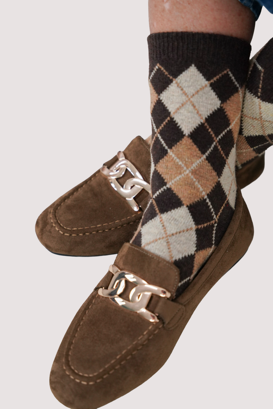 Shoes - Footwear - Coffee Buckle Loafers