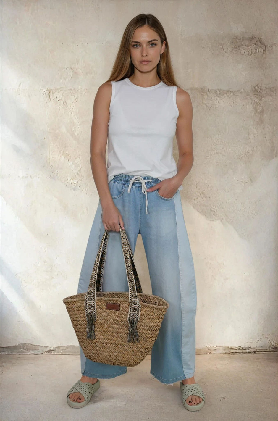 All - Tops - White Vest